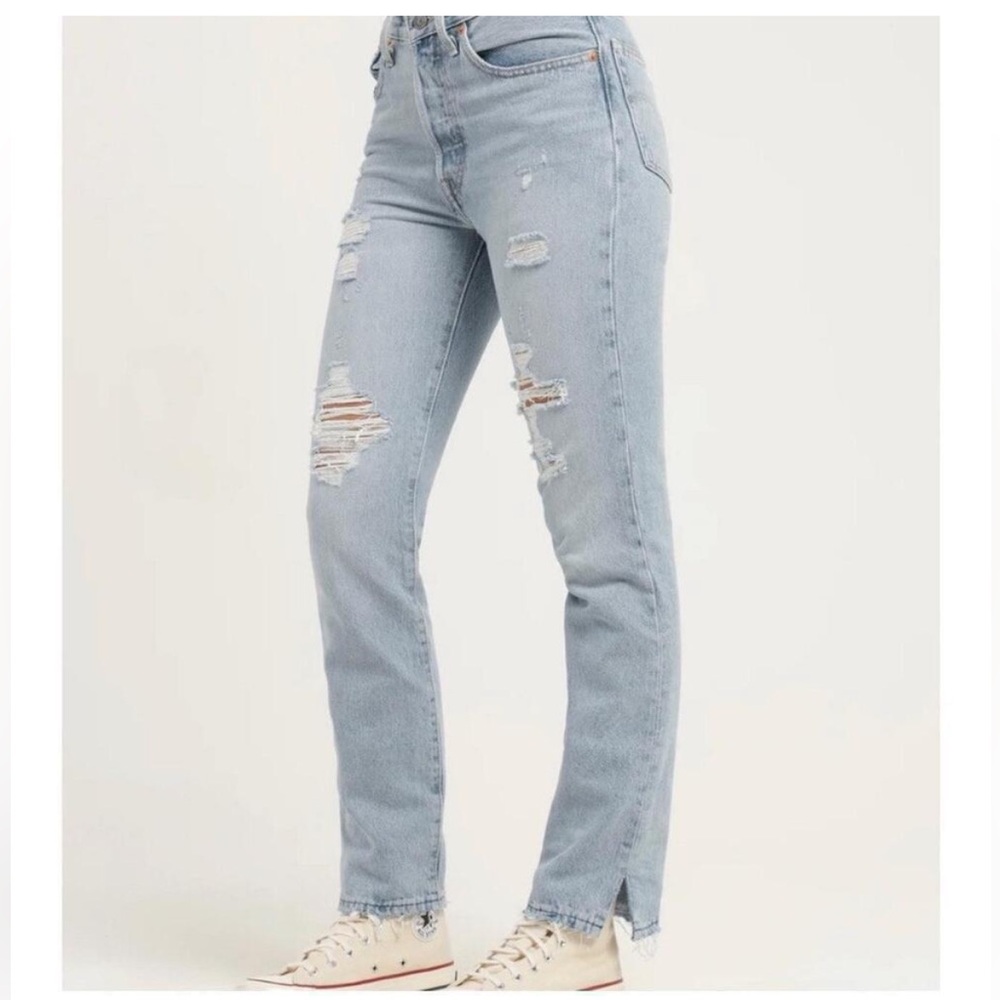 Levi’s 501 Distressed Original Fit Jeans